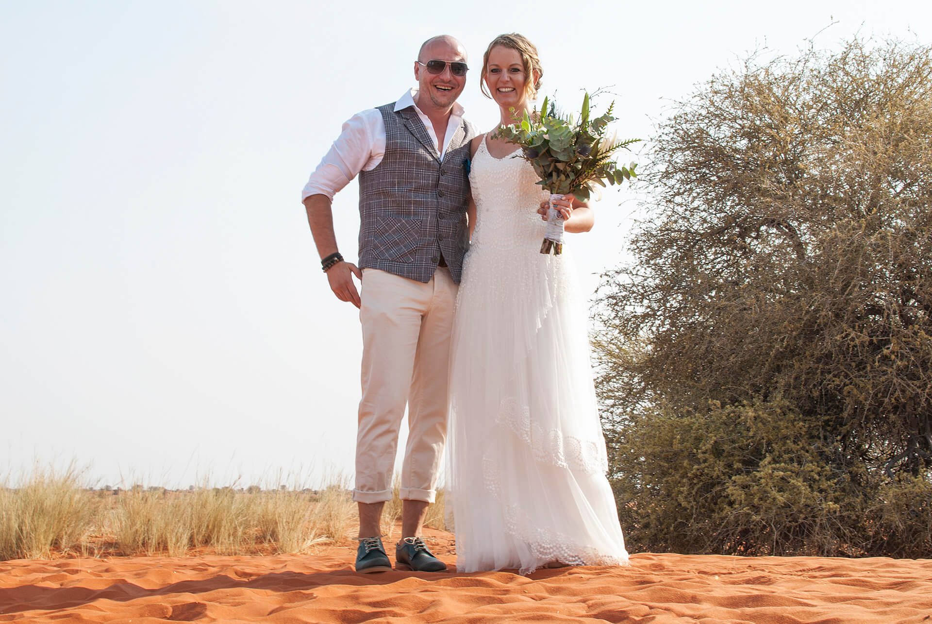 Bagatelle Lodge - Kalahari Game Ranch - Namibia - Wedding - couple1